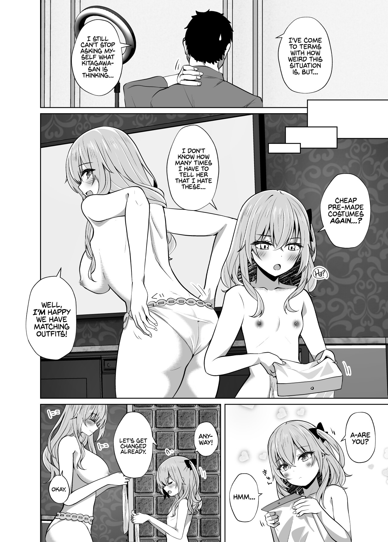 Hentai Manga Comic-Fucking Two Cosplayers for Free as We Pretend We're Streaming a Cucking Session-Read-5